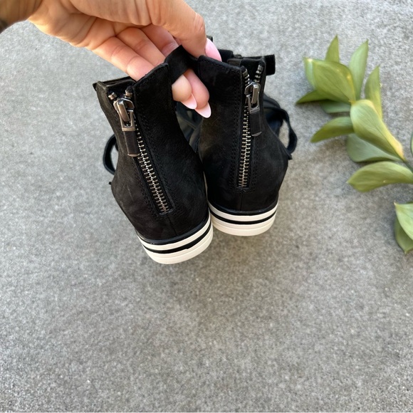 Eileen Fisher Sola Tumbled Nubuck Leather Sandal 6.5 - Picture 8 of 10